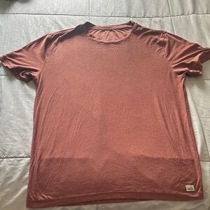 Vuori Men's Short Sleeve Tee in Rust